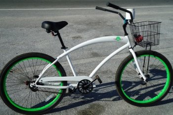 Mens Beach Cruiser Bike Rental Key West