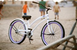 White & Purple Womens